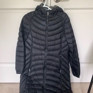 L.L. Bean Jacket Ultra Light Down Hooded Coat